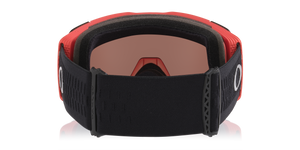 Oakley Line Miner Pro L (Asia Fit) Snow Goggles in Muted Metallic Paloma Prizm Black, Prizm Clear — official Oakley product image