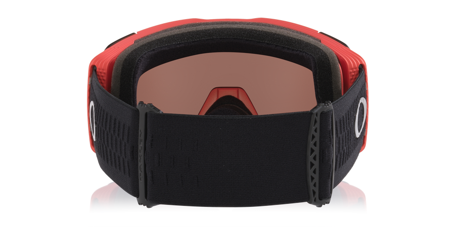 Oakley Line Miner Pro L (Asia Fit) Snow Goggles in Muted Metallic Paloma Prizm Black, Prizm Clear — official Oakley product image