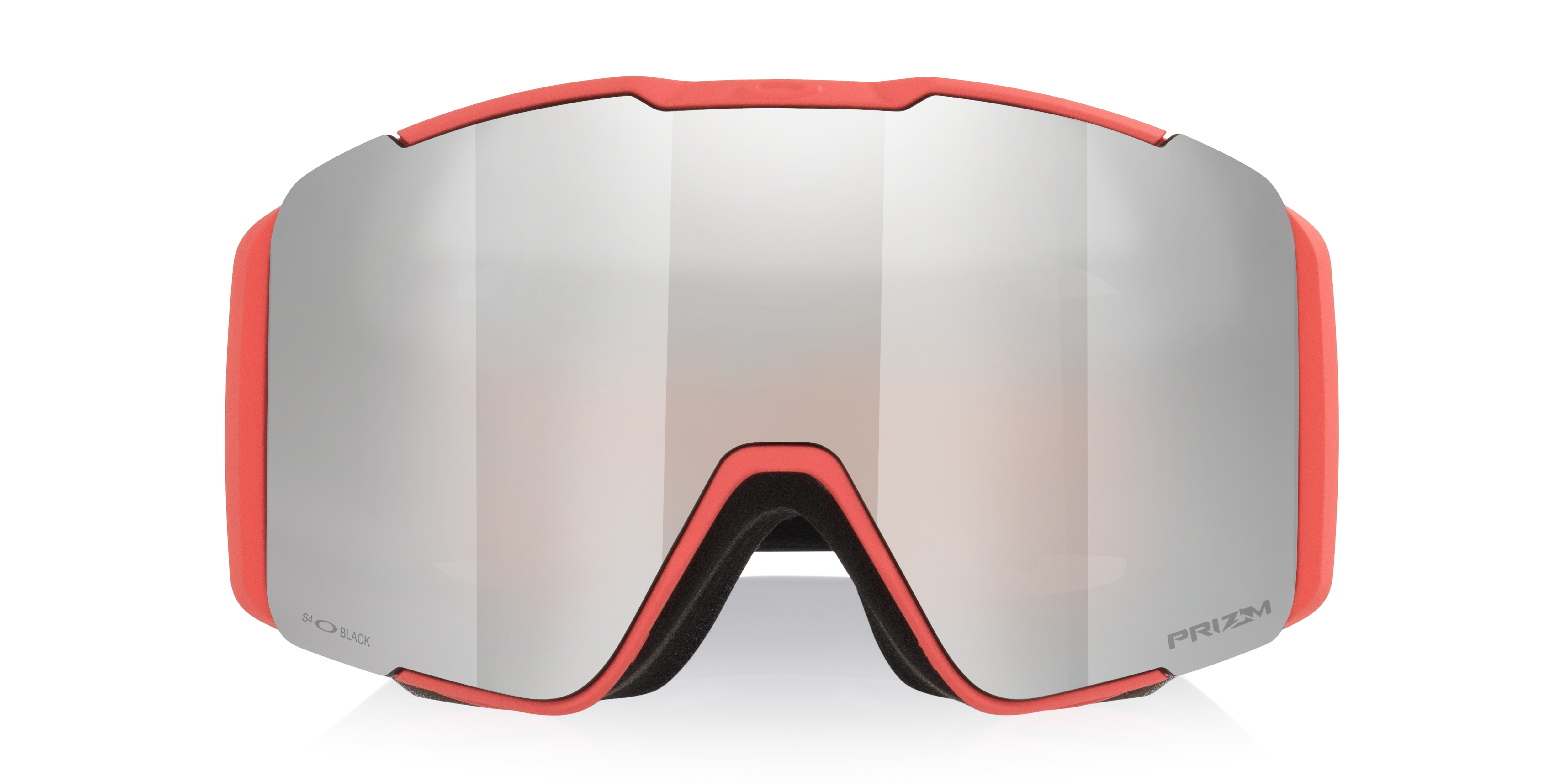 Oakley Line Miner Pro L (Asia Fit) Snow Goggles in Muted Metallic Paloma Prizm Black, Prizm Clear — official Oakley product image