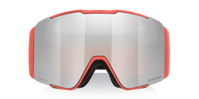 Oakley Line Miner Pro L (Asia Fit) Snow Goggles in Muted Metallic Paloma Prizm Black, Prizm Clear — official Oakley product image
