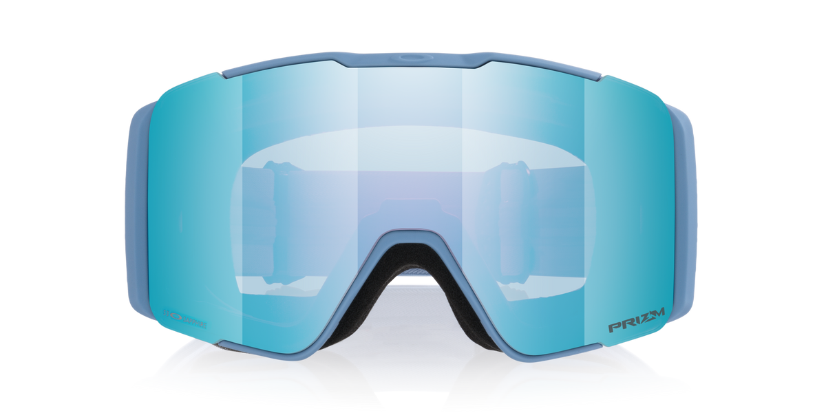 Oakley Line Miner Pro M (Asia Fit) Snow Goggles in Light Blue Prizm Sapphire, Prizm Iced — official Oakley product image