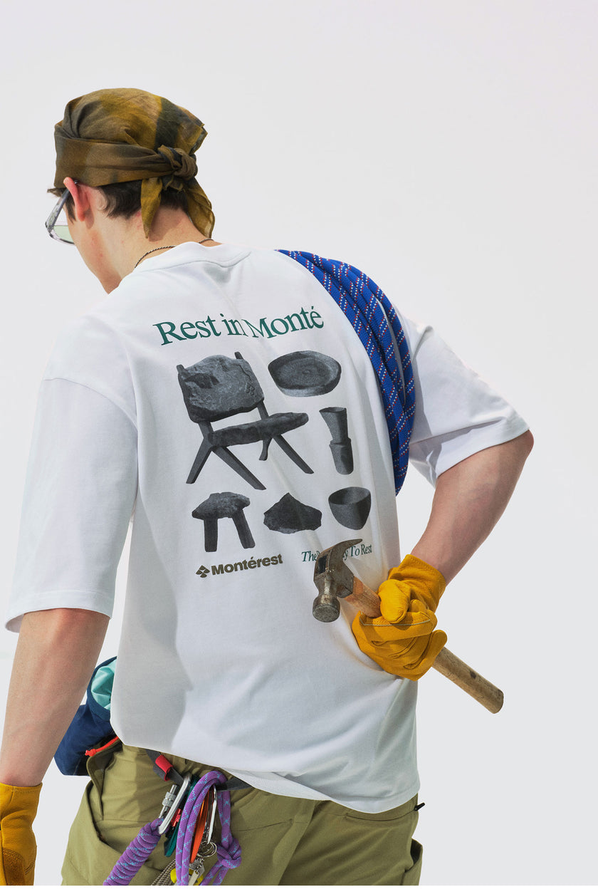 Monterest Outdoor Quick-drying Crew Neck T-shirt