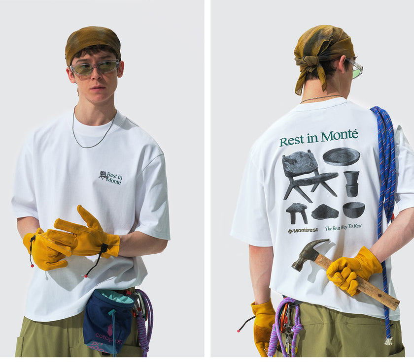 Monterest Outdoor Quick-drying Crew Neck T-shirt