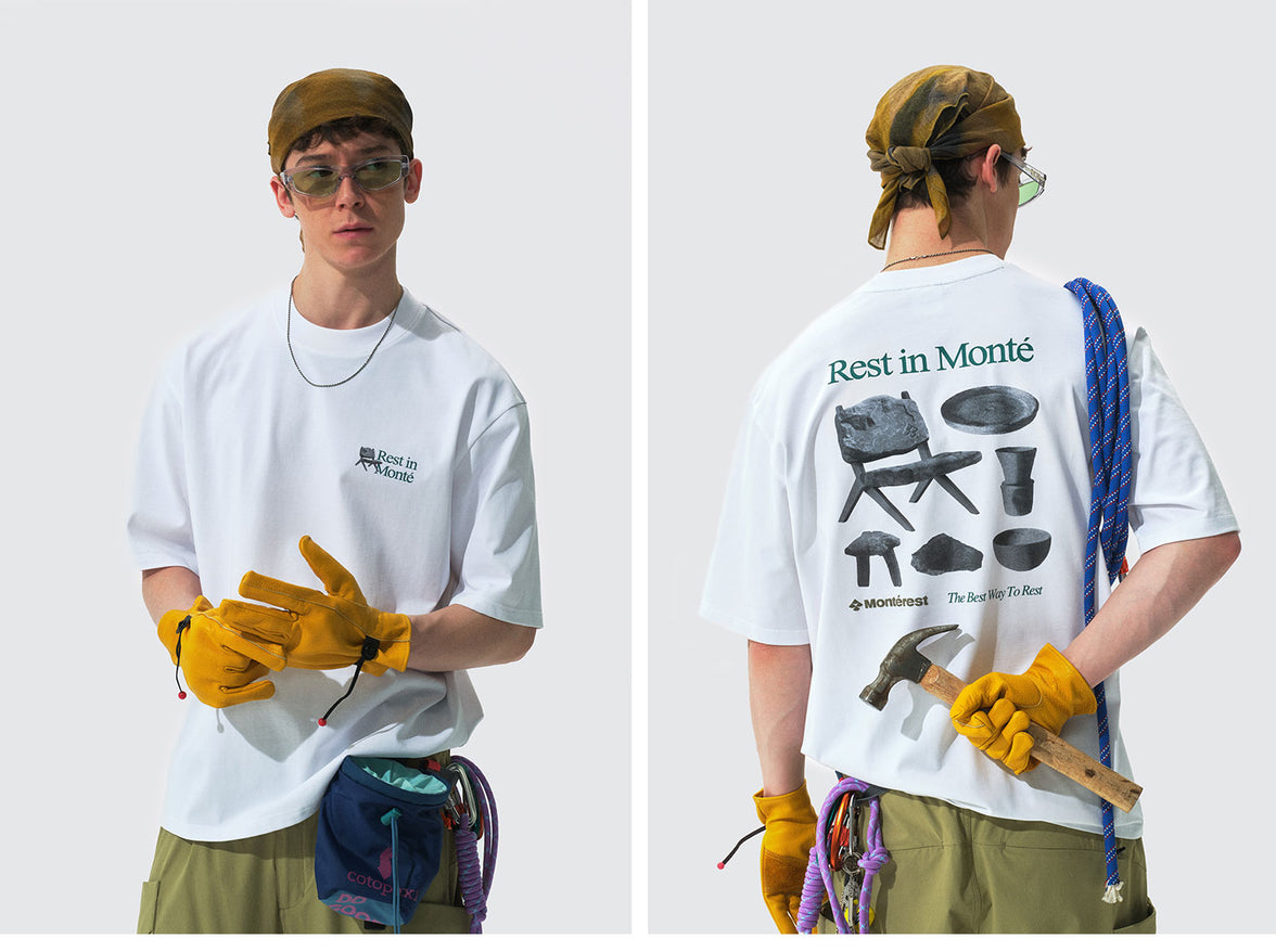 Monterest Outdoor Quick-drying Crew Neck T-shirt