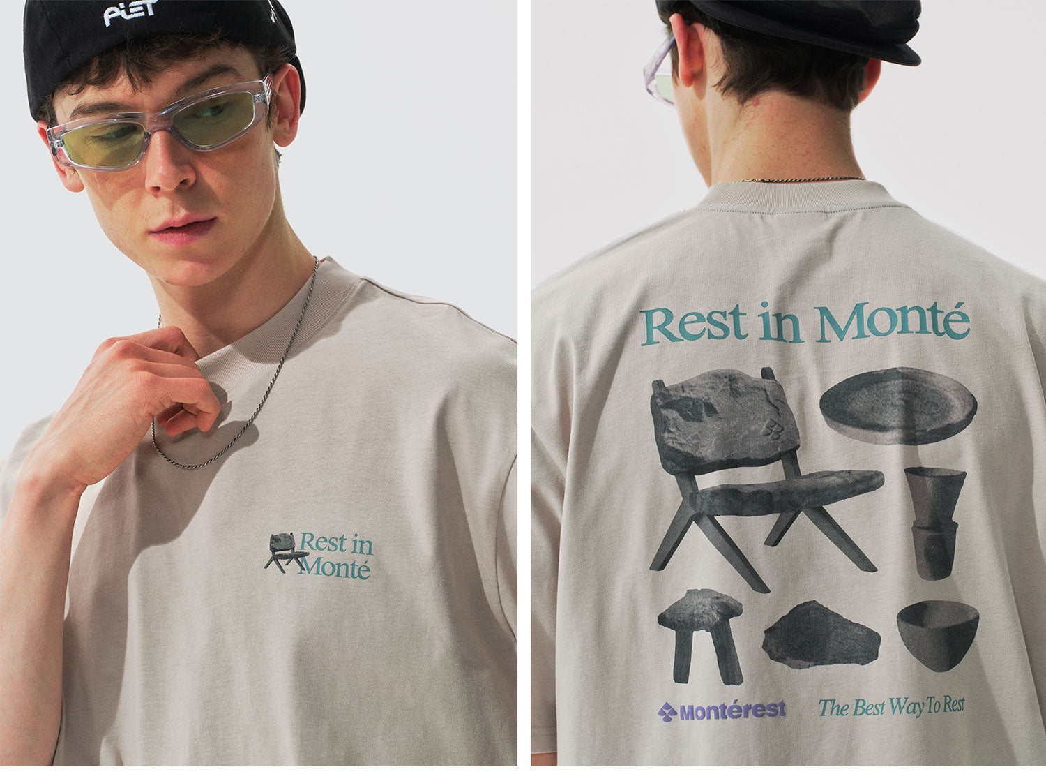 Monterest Outdoor Quick-drying Crew Neck T-shirt
