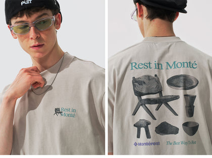 Monterest Outdoor Quick-drying Crew Neck T-shirt