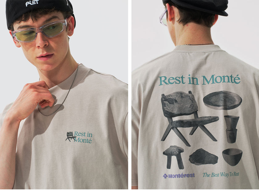 Monterest Outdoor Quick-drying Crew Neck T-shirt