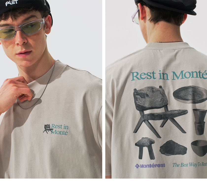 Monterest Outdoor Quick-drying Crew Neck T-shirt