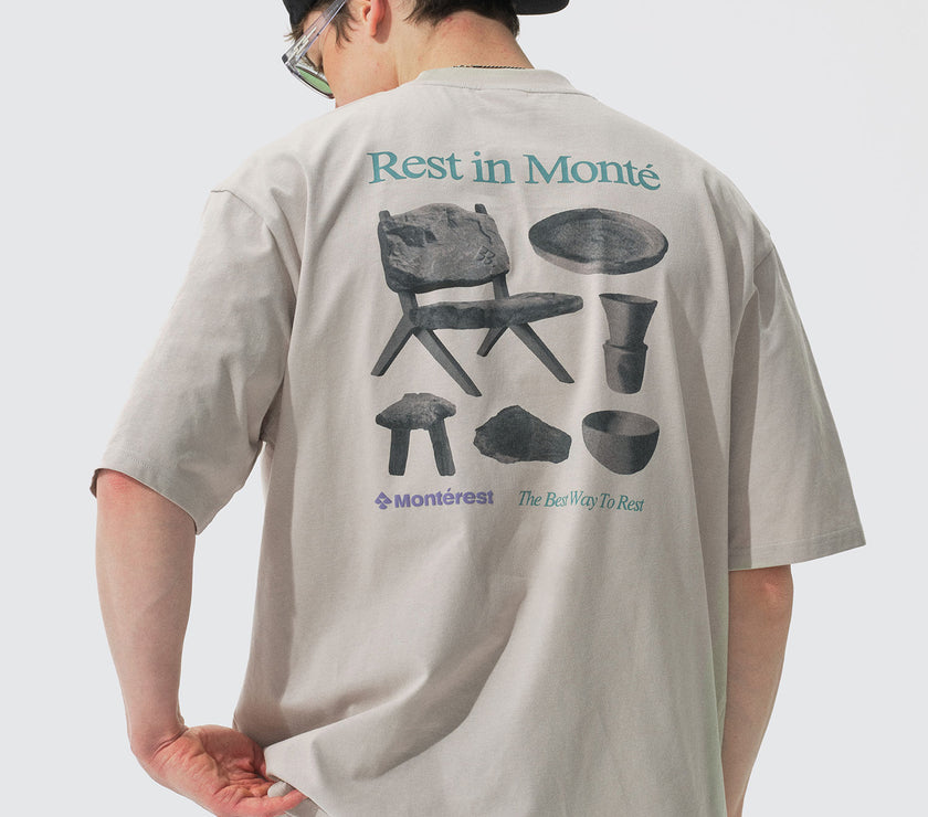 Monterest Outdoor Quick-drying Crew Neck T-shirt