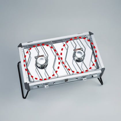 Uniflame Twin Burner US-1900