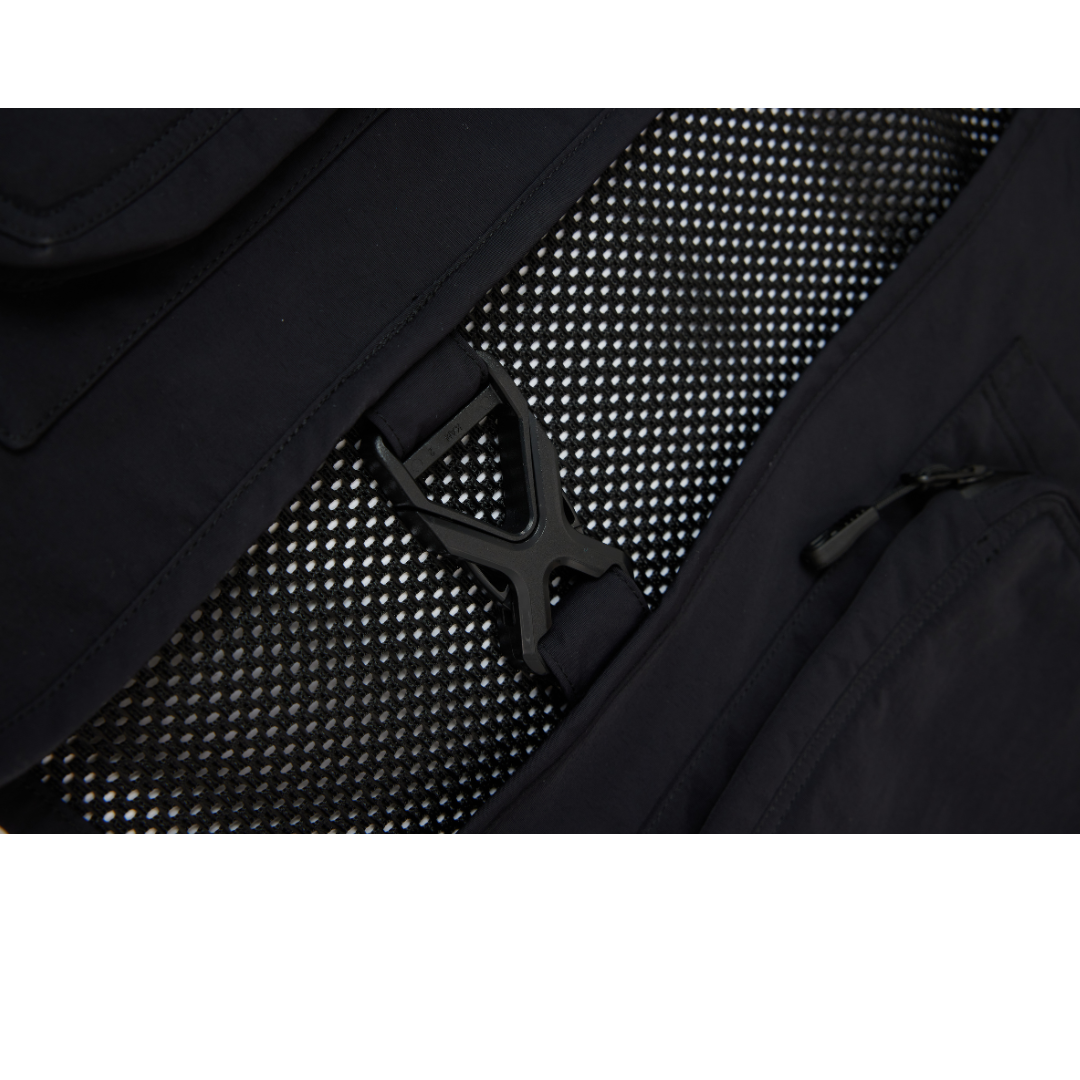 GAINAX Gilet avec Poche Kaki Clair