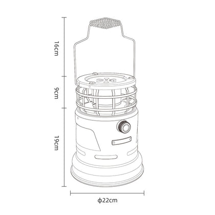 Naturehike Outdoor Heater Black