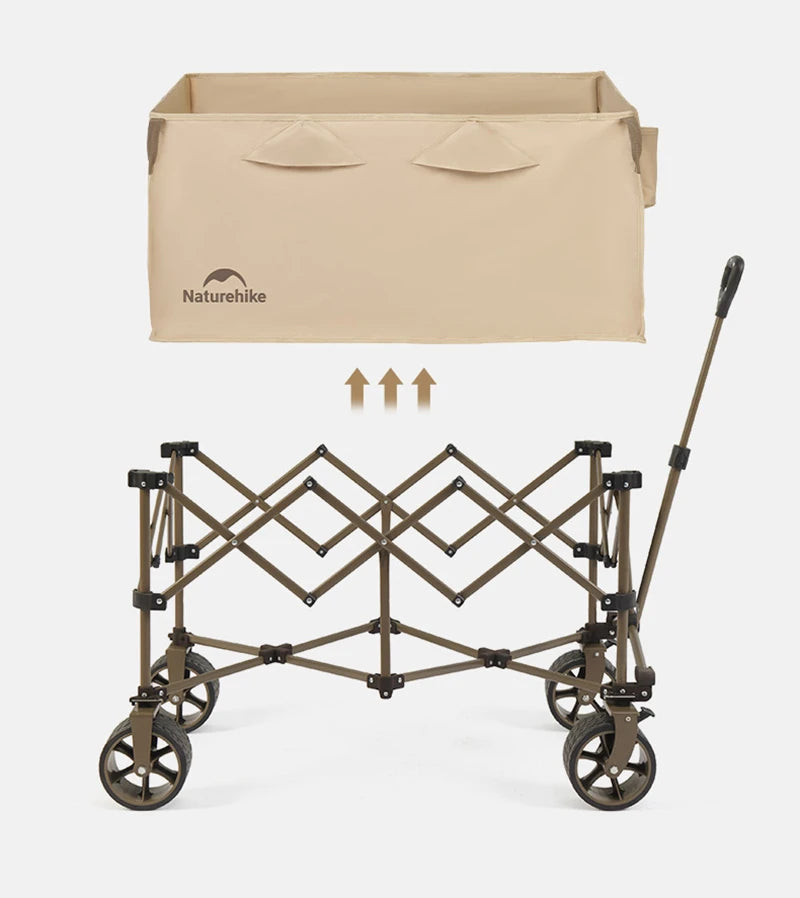 Naturehike Rubik's Cube Jl All Terrain Gathering Wagon (2026)