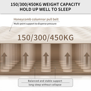 Naturehike Chenjing Built-In Pump Inflatable Bed Brown