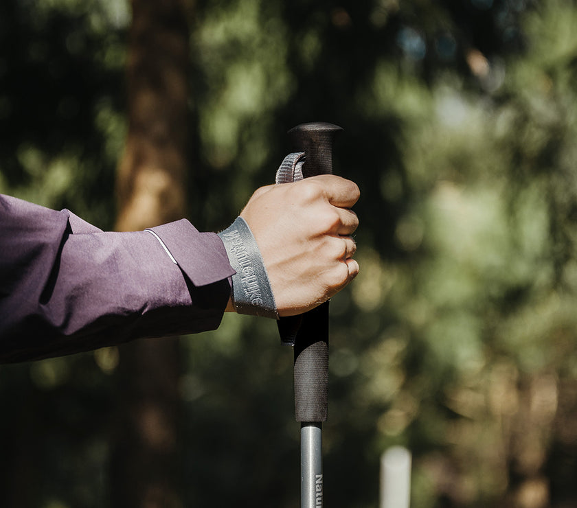 Naturehike Qing Feng Pro All Aluminum Four-Section Folding Trekking Pole Grey