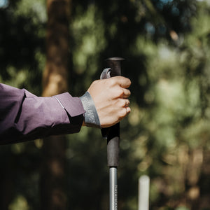 Naturehike Qing Feng Pro All Aluminum Four-Section Folding Trekking Pole Grey