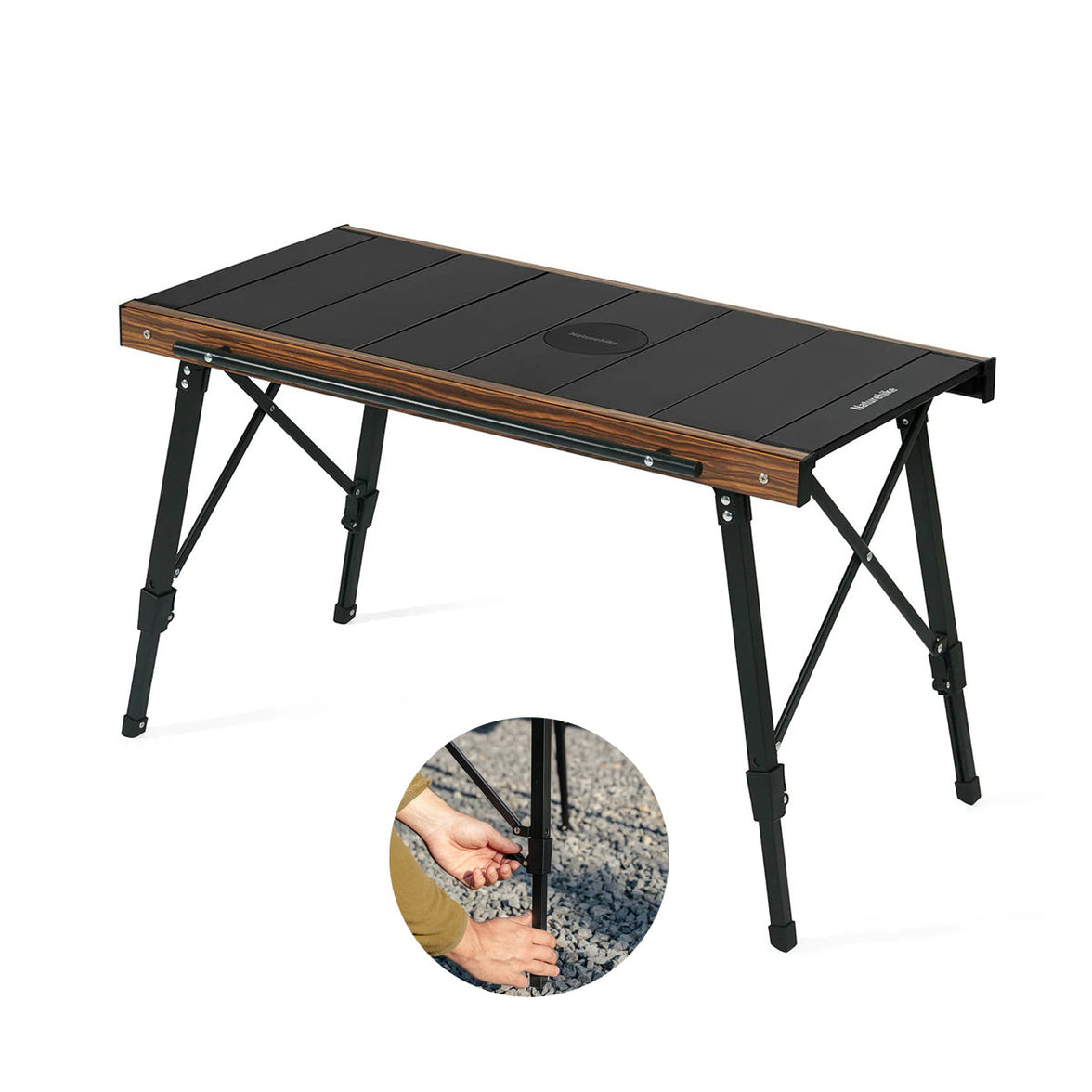 Naturehike IGT Quick Opening Folding Table Leg Extension version