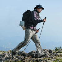 Naturehike Qing Feng Pro All Aluminum Four-Section Folding Trekking Pole Grey