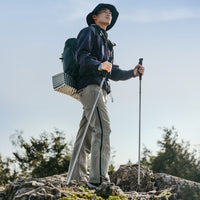 Naturehike Qing Feng Pro All Aluminum Four-Section Folding Trekking Pole Grey