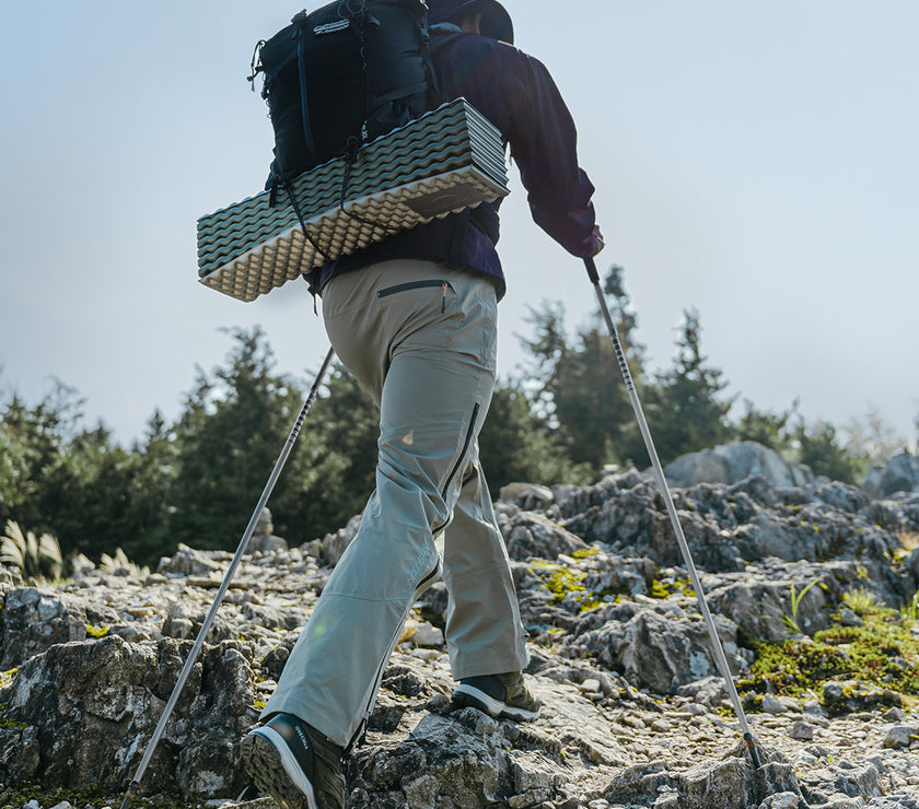 Naturehike Qing Feng Pro All Aluminum Four-Section Folding Trekking Pole Grey