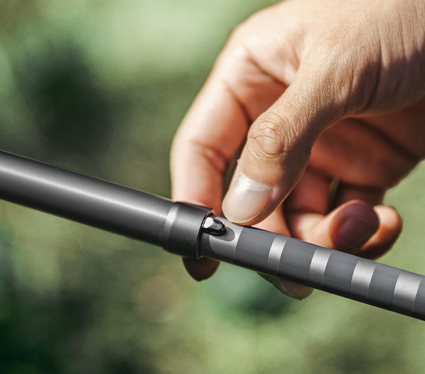 Naturehike Qing Feng Pro All Aluminum Four-Section Folding Trekking Pole Grey