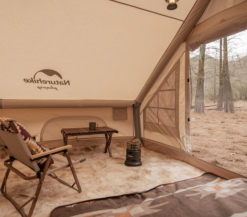 Naturehike Gen Air 6.3 Cotton Inflatable Tent Khaki