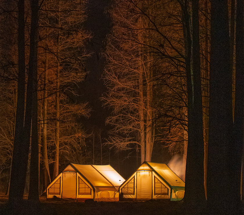 Naturehike Gen Air 6.3 Cotton Inflatable Tent Khaki