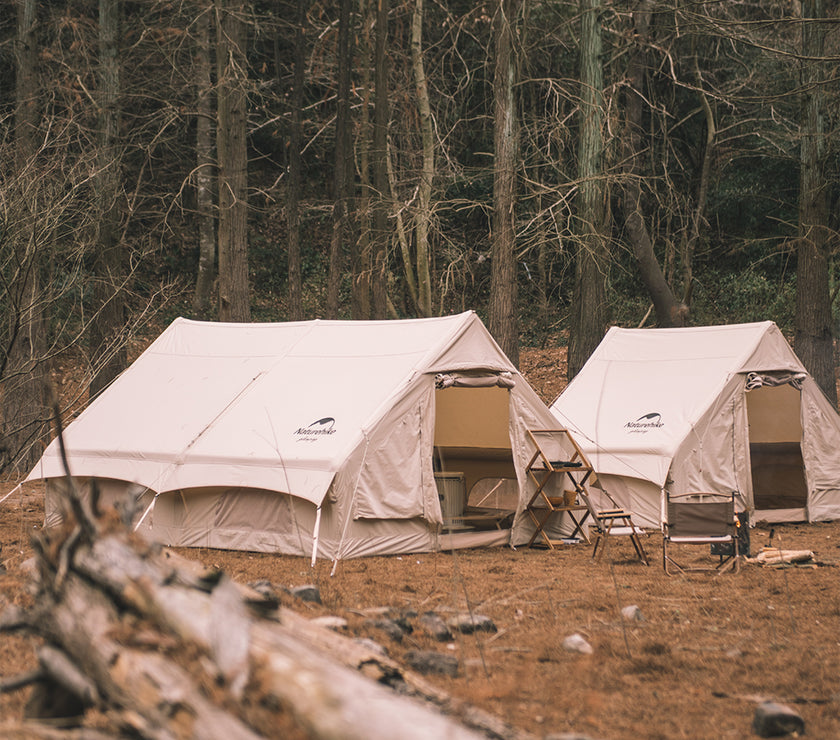 Naturehike Gen Air 6.3 Cotton Inflatable Tent Khaki