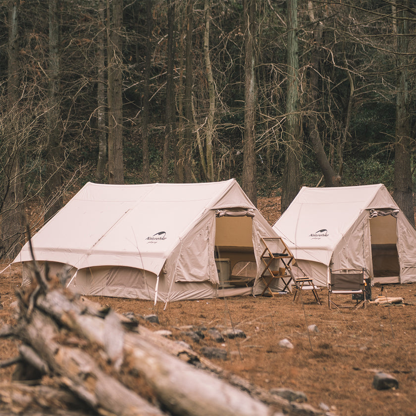 Naturehike Gen Air 6.3 Cotton Inflatable Tent Khaki