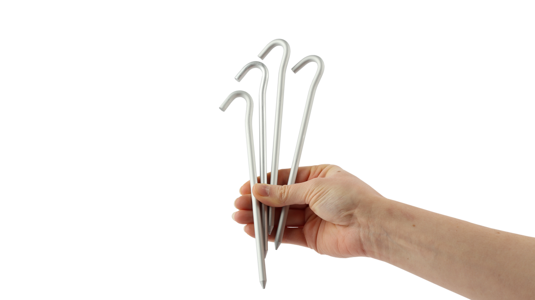 Coghlan's Aluminum Tent Pegs - 7" - 4 Pack