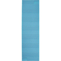 A blue Therm-a-Rest Z-Lite SOL sleeping pad with a geometric pattern.