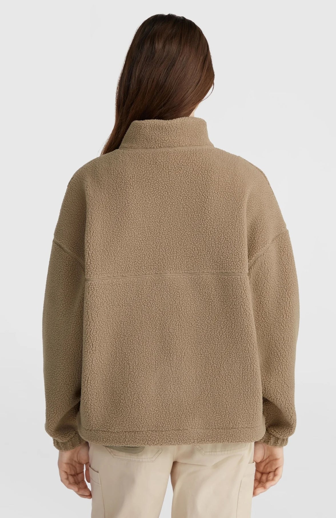 O'Neill Trvlr High Pile Full Zip Fleece Concrete