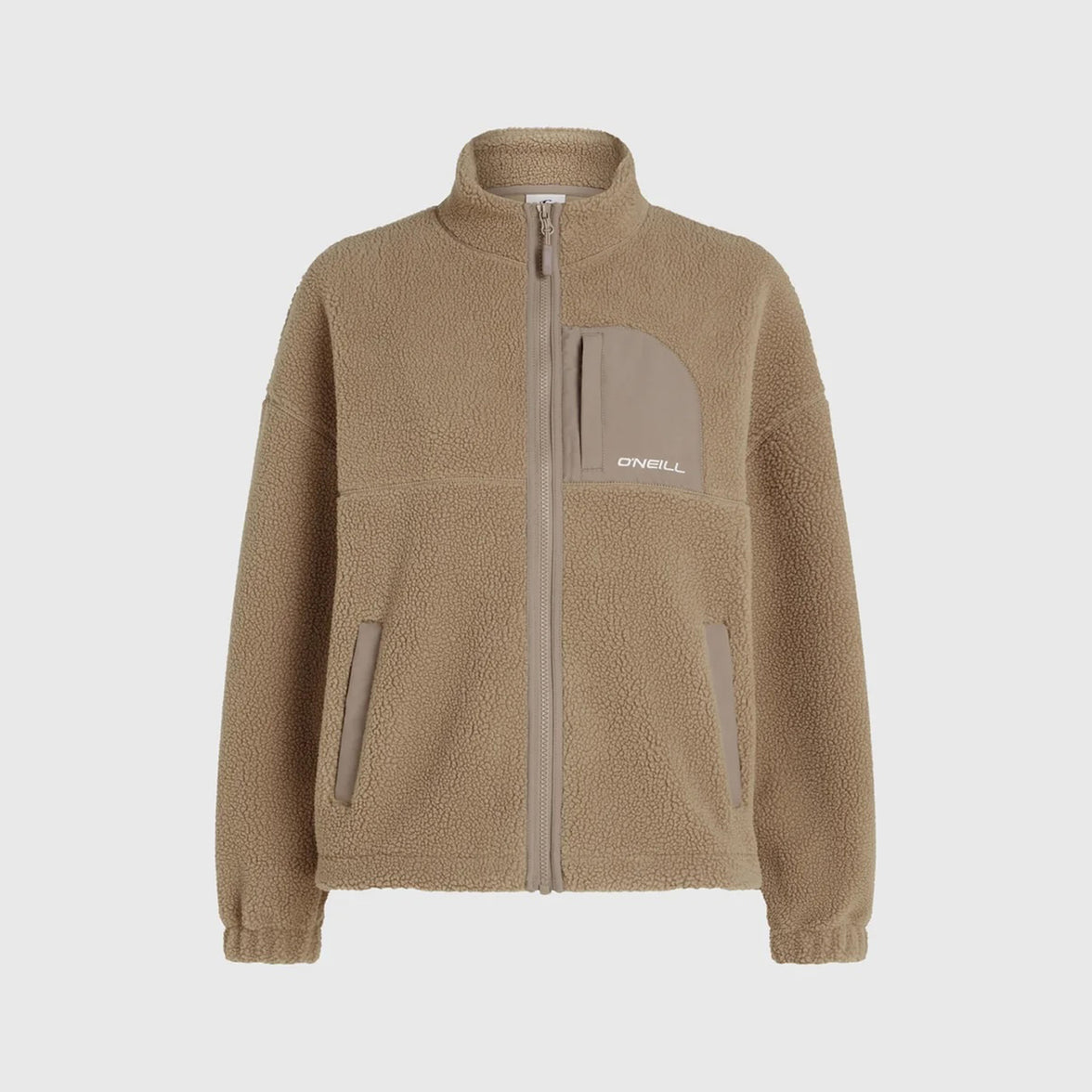O'Neill Trvlr High Pile Full Zip Fleece Concrete