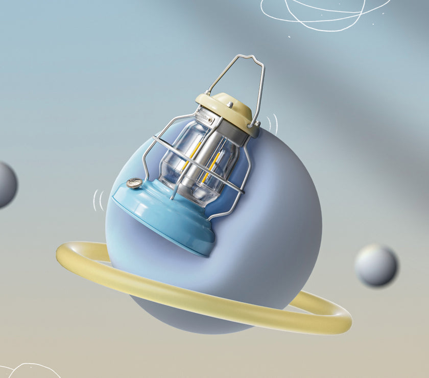 Naturehike (Star Trail) Retro Atmosphere Camp Lights Blue