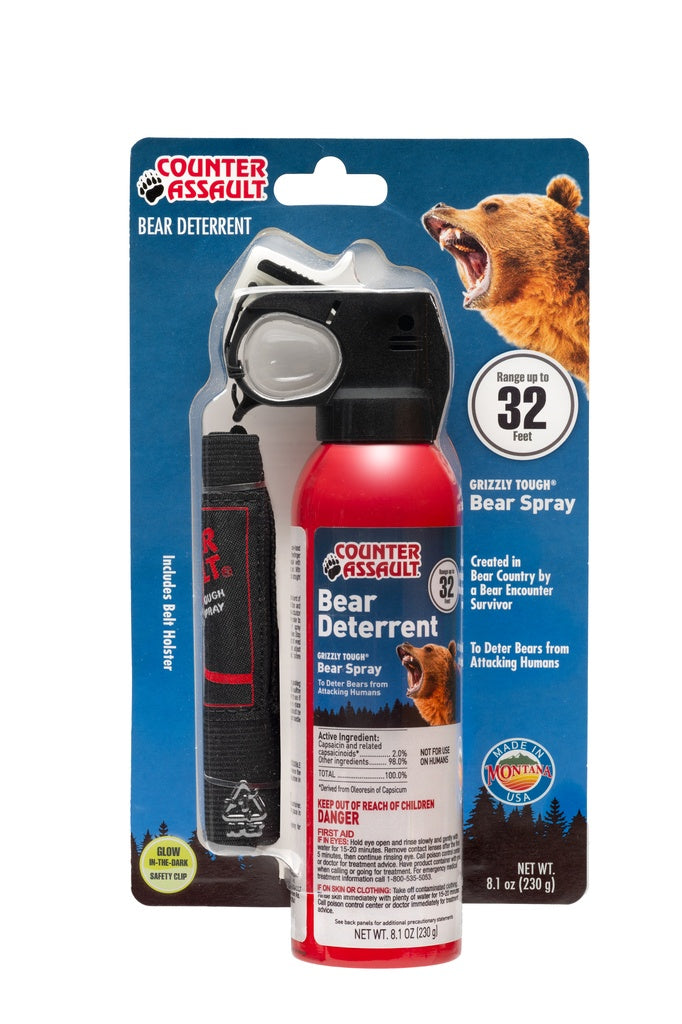 Counter Assault Bear Spray with Holster 230g