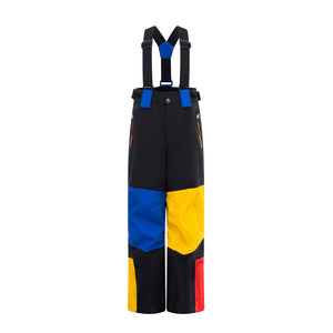 Vector Colorcube Cotton-Padded Adjustable Bibs Pants - Children's