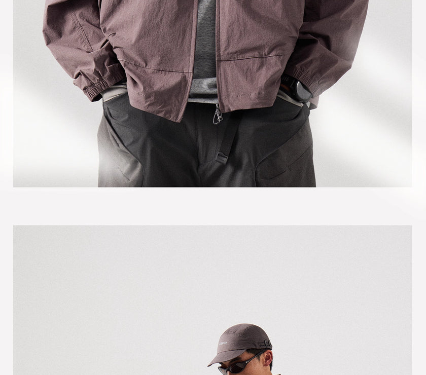 Blue Large Pocket Lapel Jacket