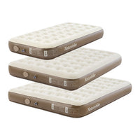 Matelas gonflable surélevé en PVC à pompe intégrée Naturehike (taille double)