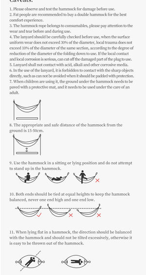 Naturehike Ultralight swing hammock