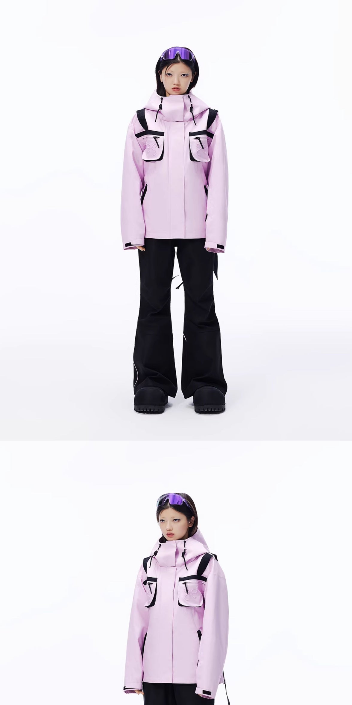 BCG Flared Ski Bib Pants