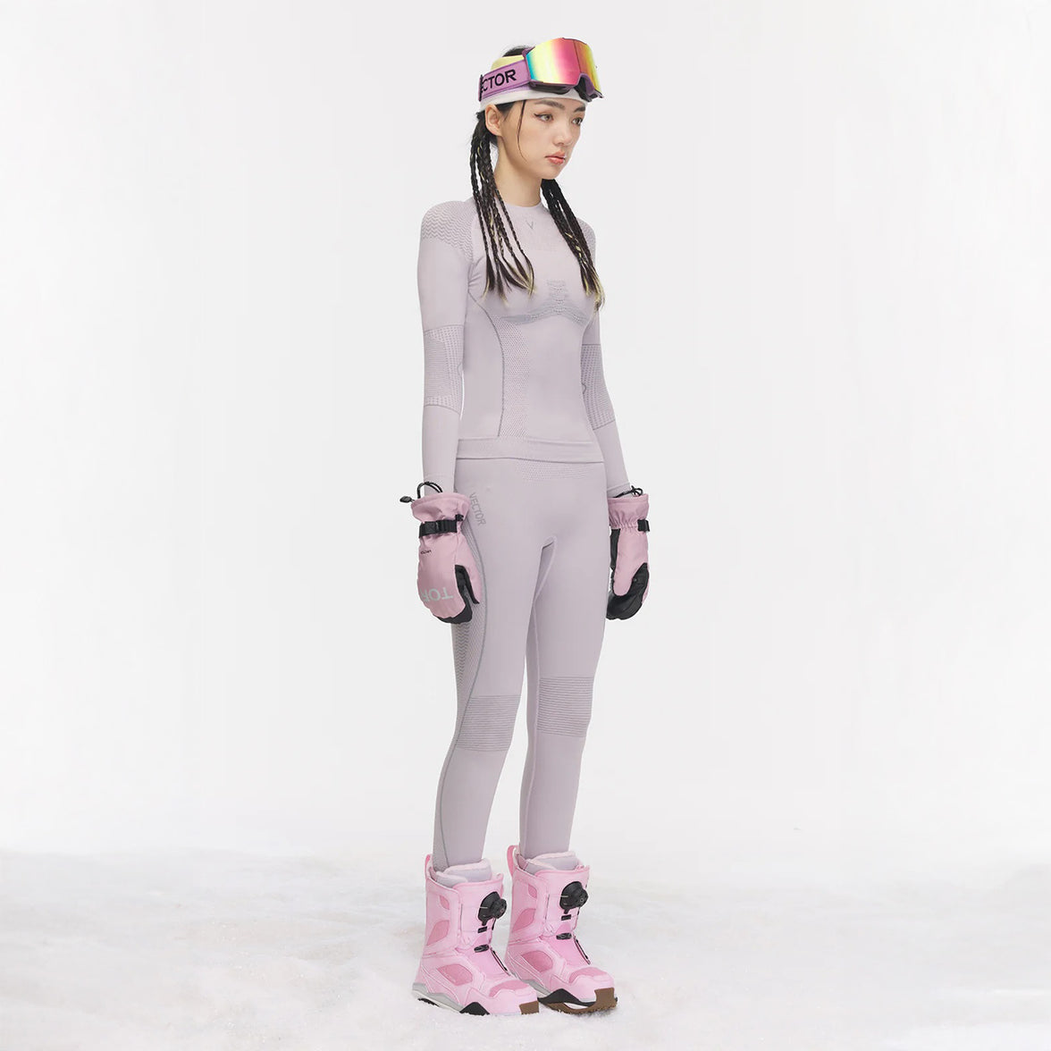 Vector Pastel Seamless Base Layer - Women's