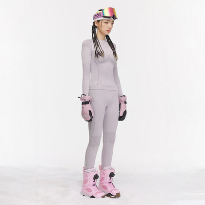 Vector Pastel Seamless Base Layer - Women's