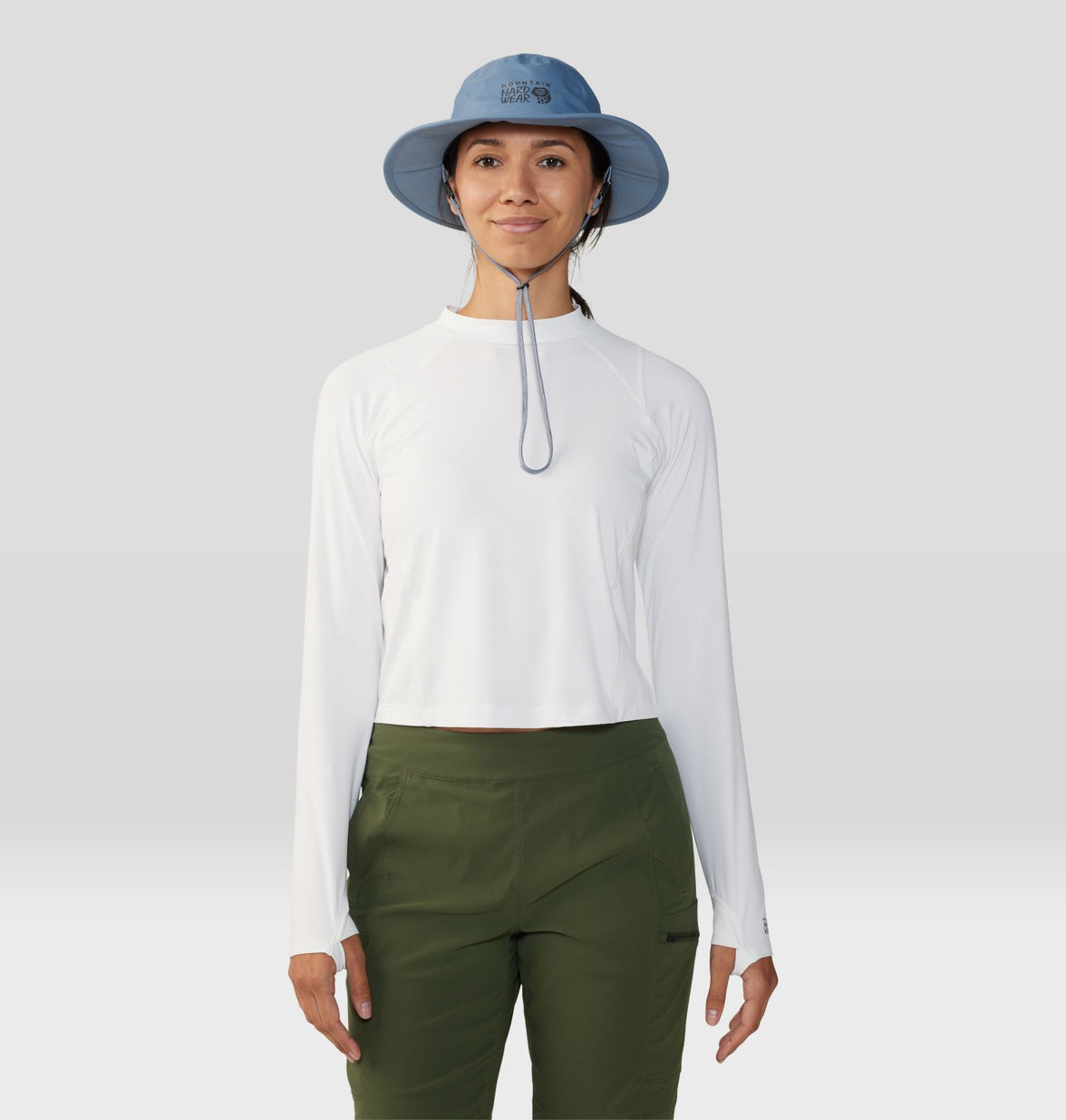 Mountain Hardwear Crater Lake Long Sleeve Crop