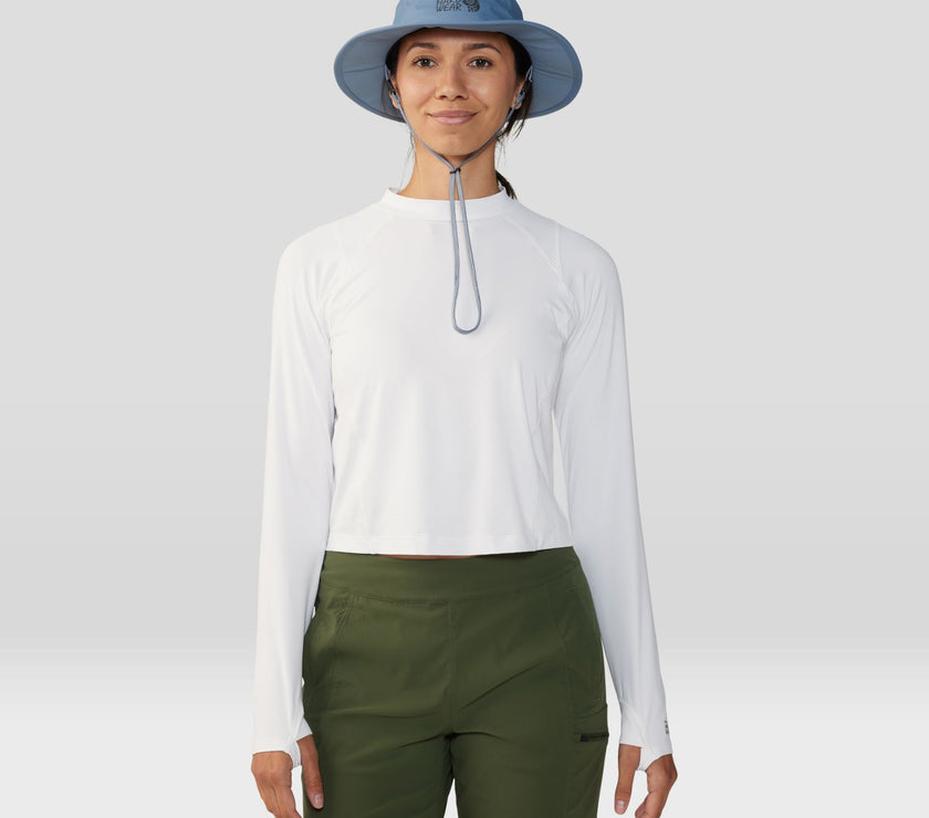 Mountain Hardwear Crater Lake Long Sleeve Crop