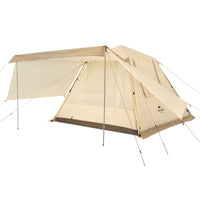 Naturehike Upf 50+ Ango Pop Up Tent For 4 Men (With Hall Pole)