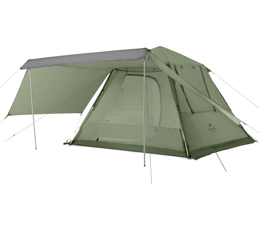 Naturehike Upf 50+ Ango Pop Up Tent For 4 Men (With Hall Pole)