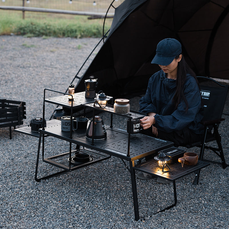 ShineTrip Series Black Mist IGT Camping Table