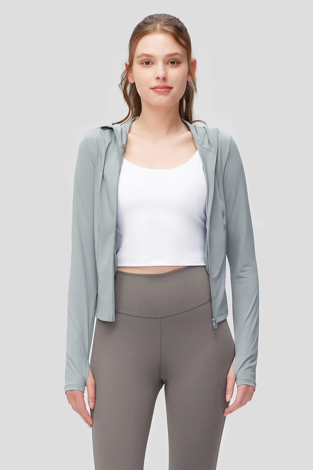 Beneunder AL11924 Iceskinny - Women's Slim-Fit Short Sun Protection Jacket Upf50+