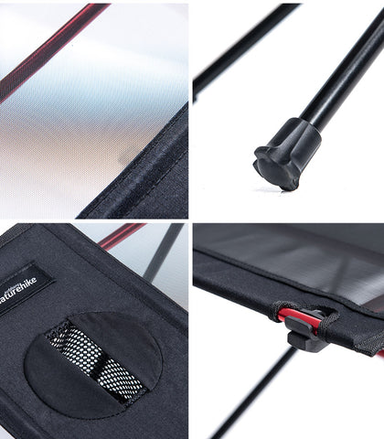 Naturehike FT07 Foldable Camping Table Black