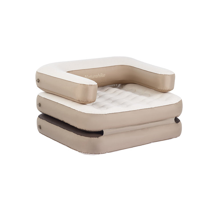 Naturehike SF02-Tpu Outdoor Inflatable Single Sofa Khaki